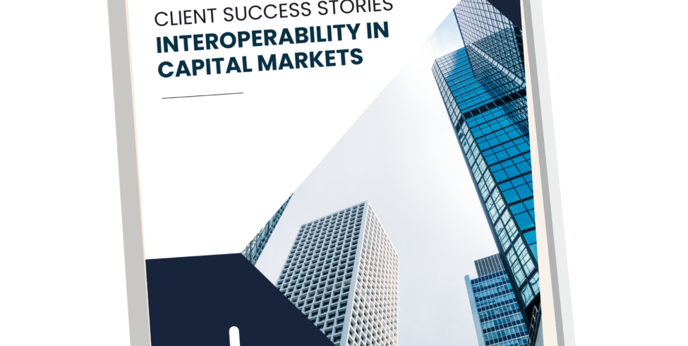 Interoperability in Capital Markets Booklet Cover